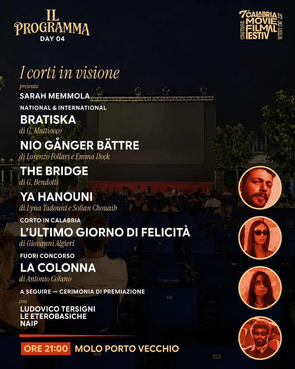 Concorso Cortometraggi & Premiazione
