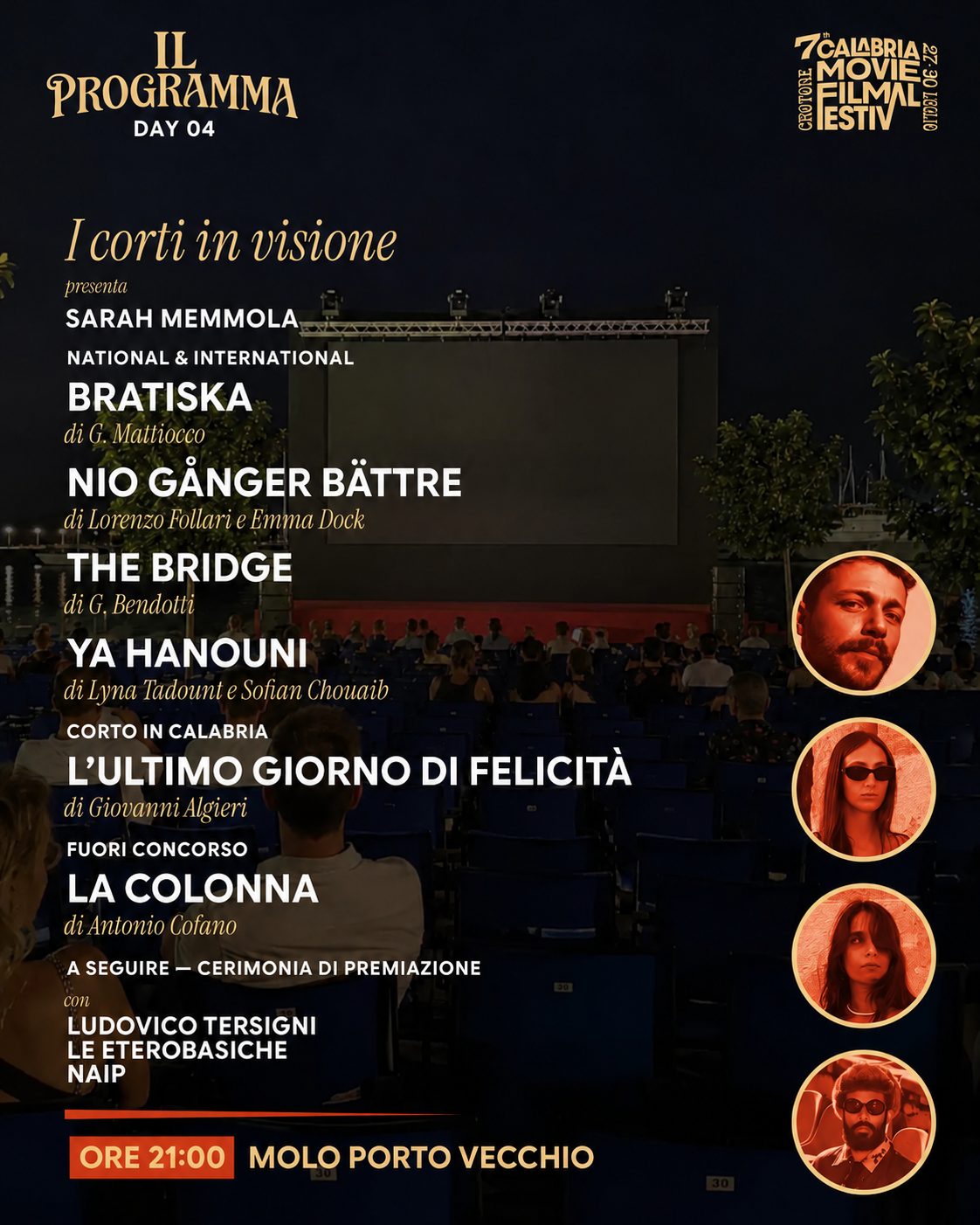 Concorso Cortometraggi & Premiazione