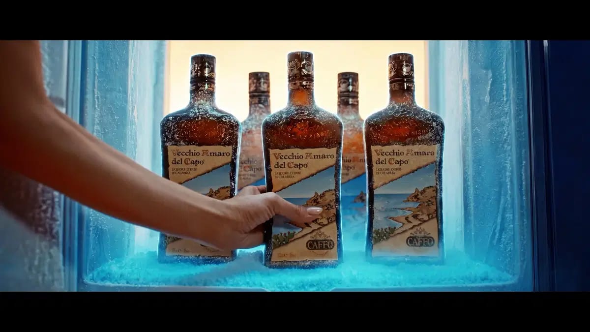 Still from the Vecchio Amaro del Capo commercial