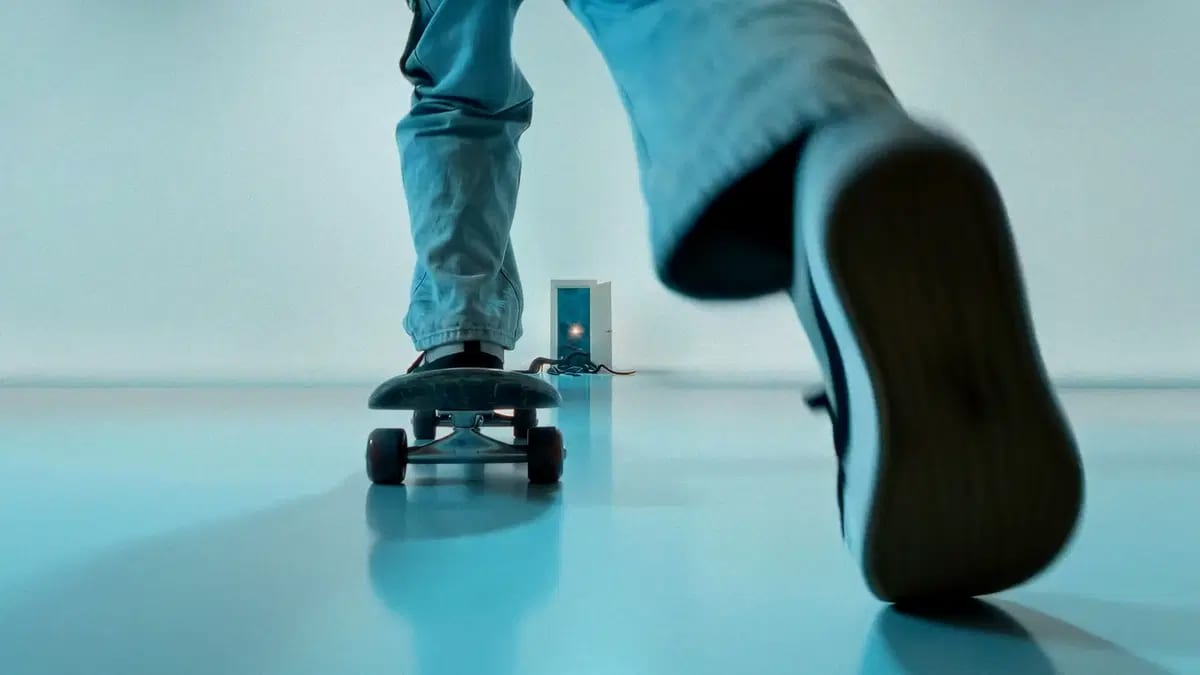 Frame from the WeFree spot for San Patrignano