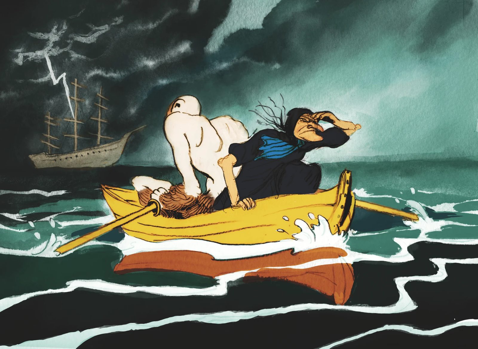 L'illustrazione di Alexis Deacon per il progetto.